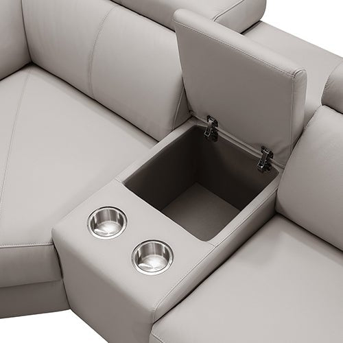 Washington Leather Recliner Corner Sofa | Greenora Living Australia