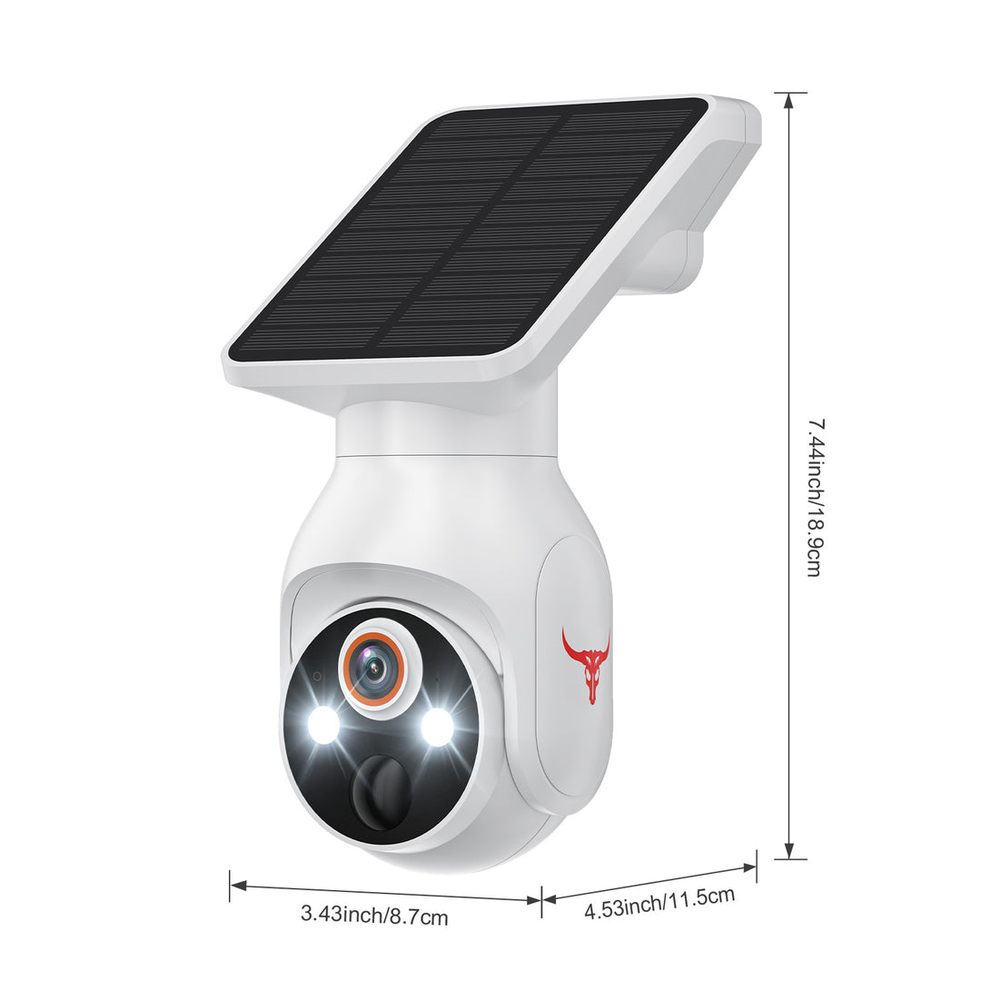 SolarGuard™ Freedom Wireless Battery Camera | 1080p, Night Vision &amp; Solar Charging | Greenora Living Australia