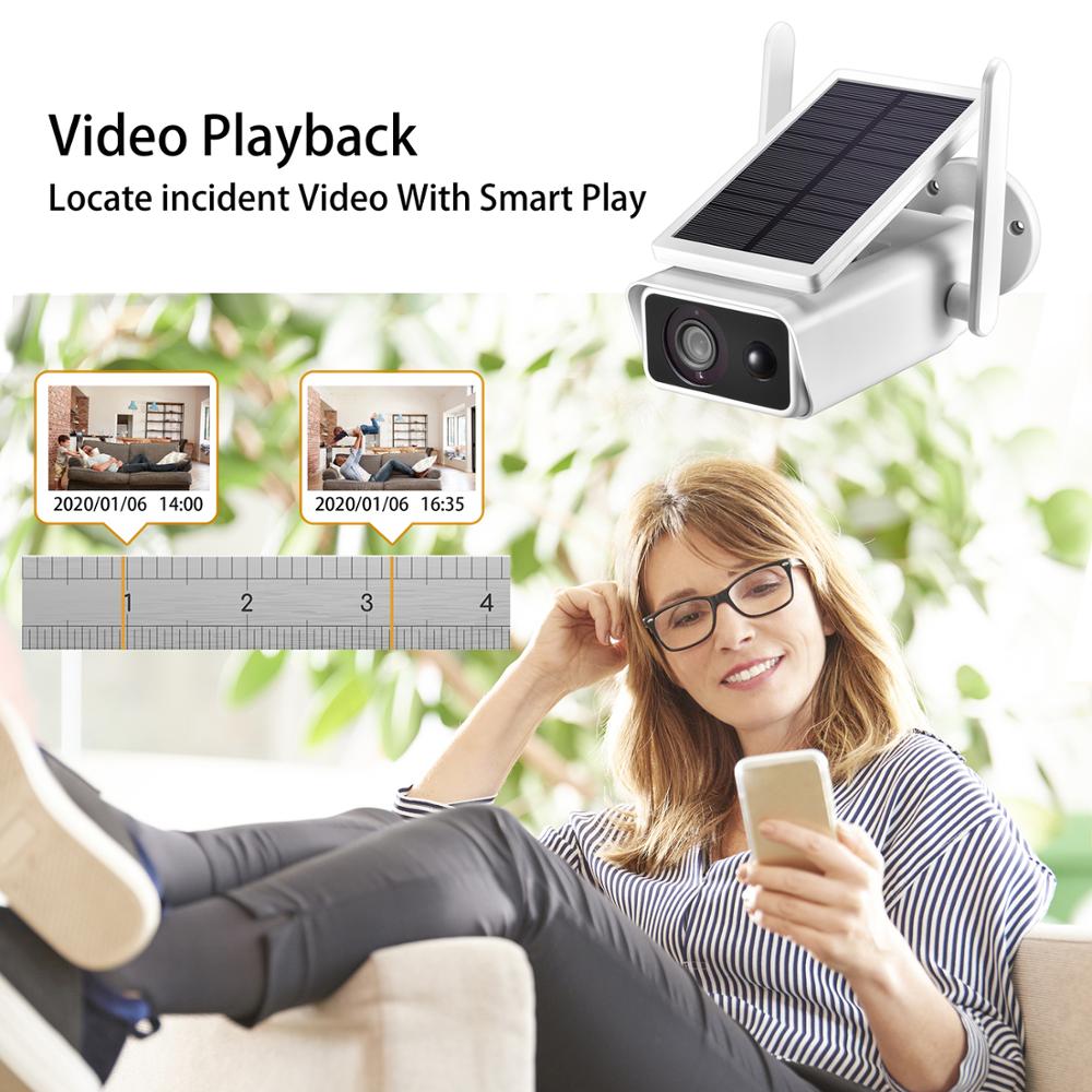 SolarGuard™ Vision 1080P Outdoor Security Camera | Wireless, Night Vision &amp; Mobile Access | Greenora Living Australia