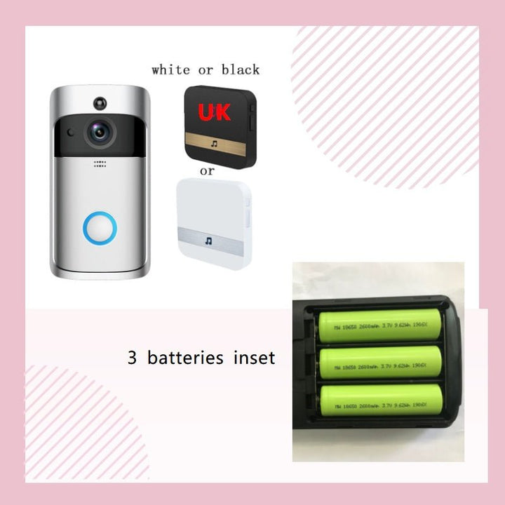 SmartBell™ Connect WiFi Video Doorbell | 720p, PIR Detection &amp; Two-Way Audio | Greenora Living Australia