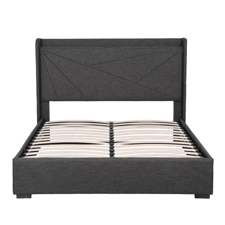 Morfei Charcoal Complete Double Bedroom Package – 5 Piece – product view 2