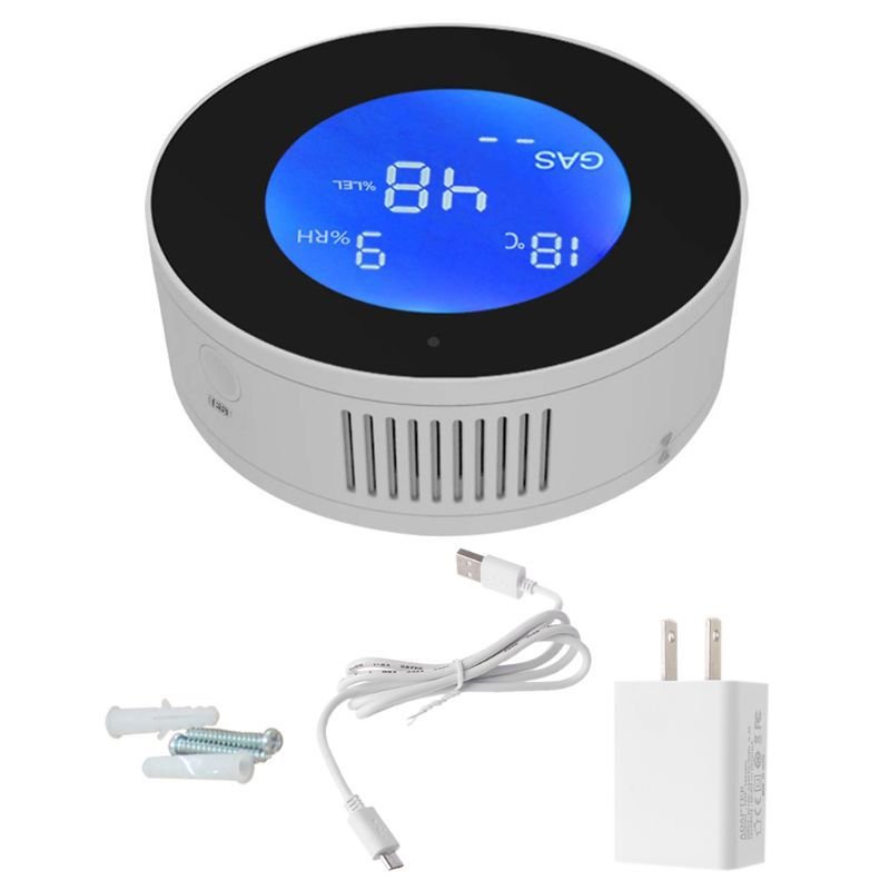 SafeSense™ Smart WiFi Gas Leak Detector | Real-Time Alerts, Loud Alarm & Easy DIY Install | Greenora Living Australia