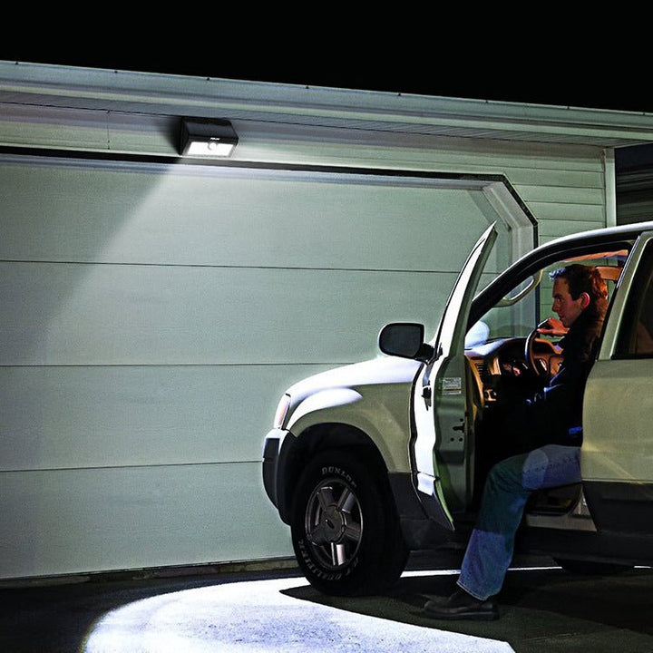 BrightGuard™ Outdoor LED Motion Sensor Security Light | Solar, PIR &amp; 3 Modes | Greenora Living Australia