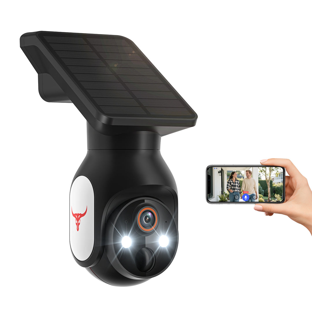 SolarGuard™ Freedom Wireless Battery Camera | 1080p, Night Vision &amp; Solar Charging | Greenora Living Australia