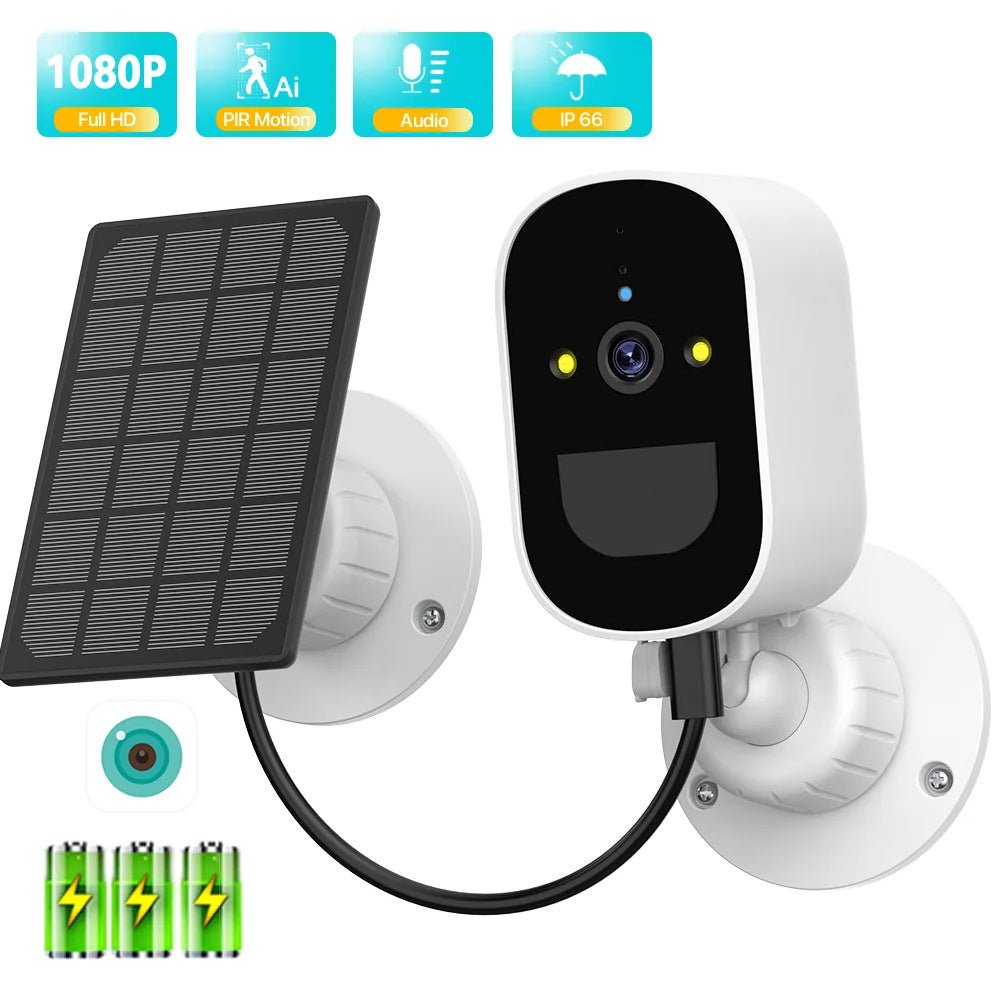 SolarGuard™ Eco Solar Home Security Camera | 5W Solar, Night Vision &amp; Motion Alerts | Greenora Living Australia
