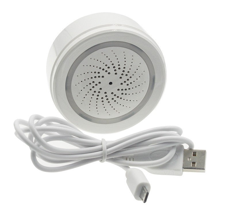 SafeSense™ Smart WiFi Siren Alarm | Strobe Light, Anti-Tamper & USB Powered | Greenora Living Australia