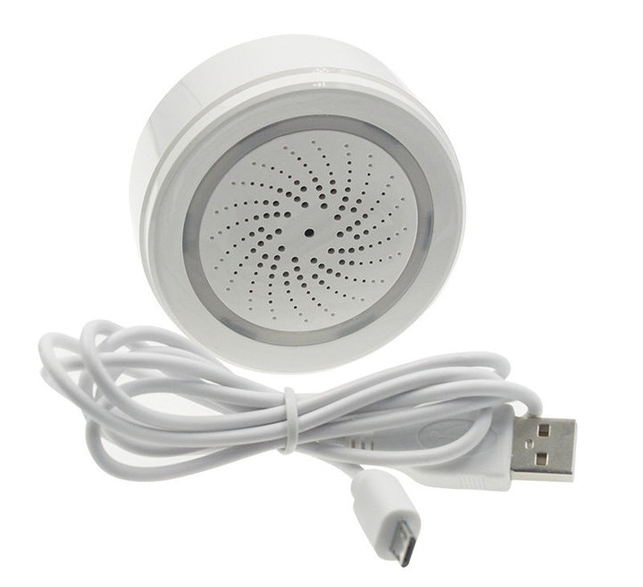 SafeSense™ Smart WiFi Siren Alarm | Strobe Light, Anti-Tamper &amp; USB Powered | Greenora Living Australia