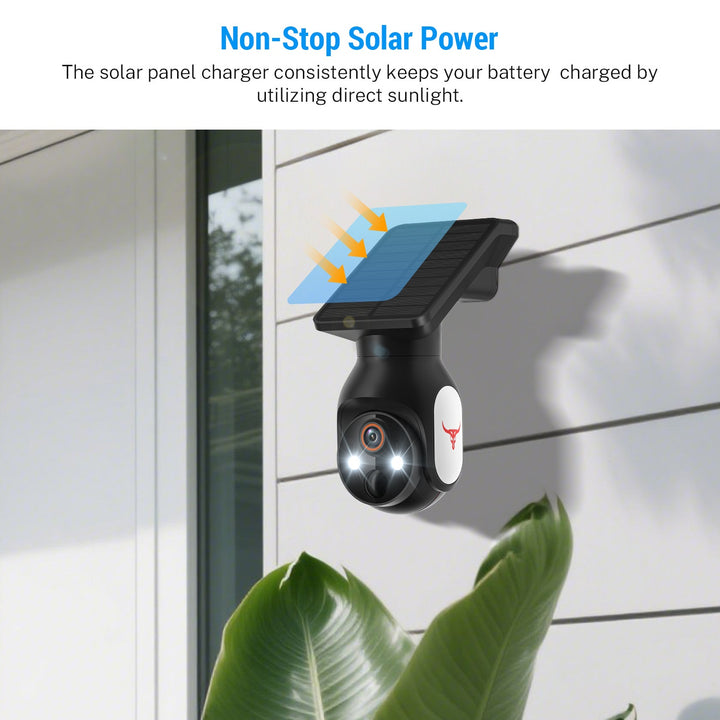 SolarGuard™ Freedom Wireless Battery Camera | 1080p, Night Vision &amp; Solar Charging | Greenora Living Australia