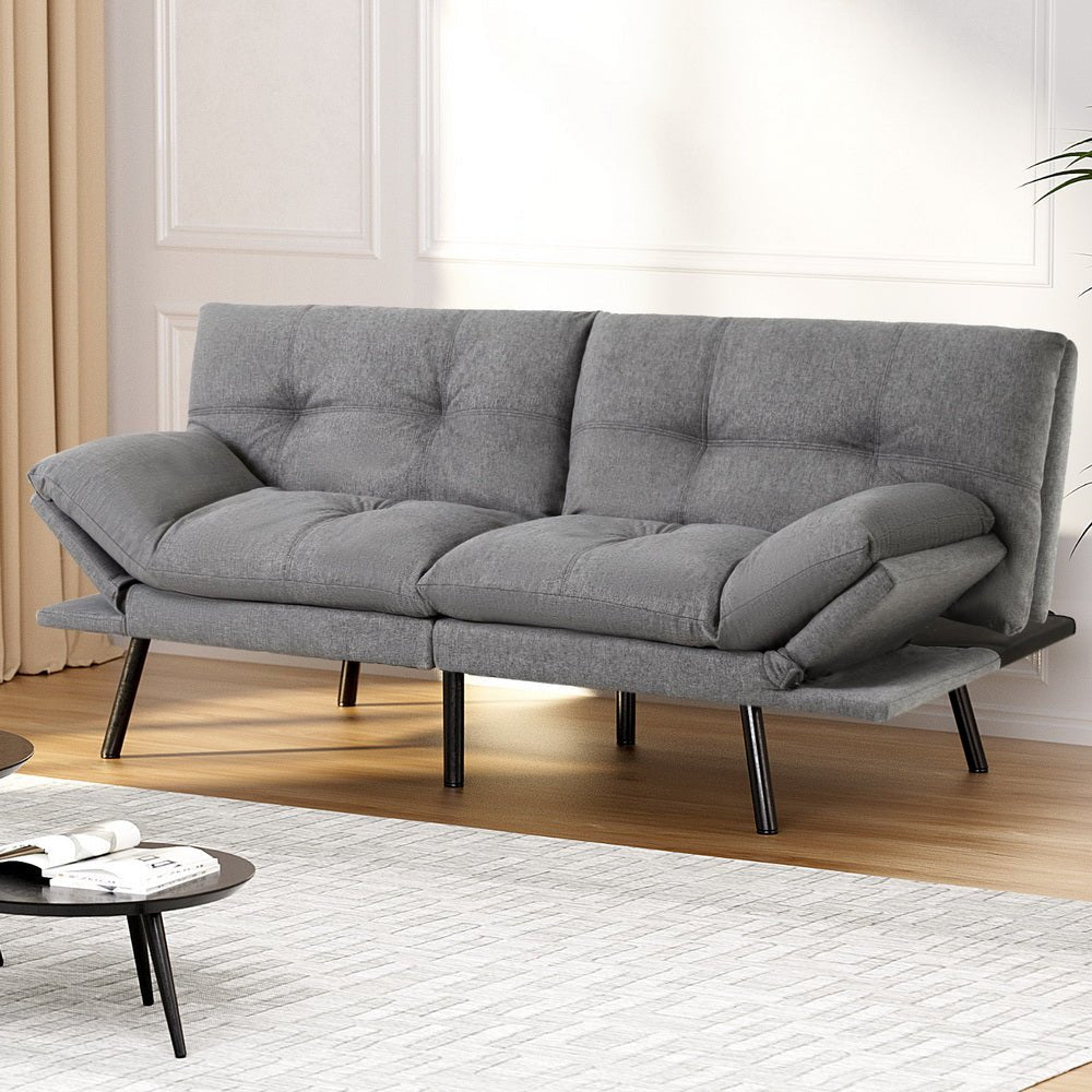 Linen Haven 3-Seater Sofa Bed | Greenora Living Australia