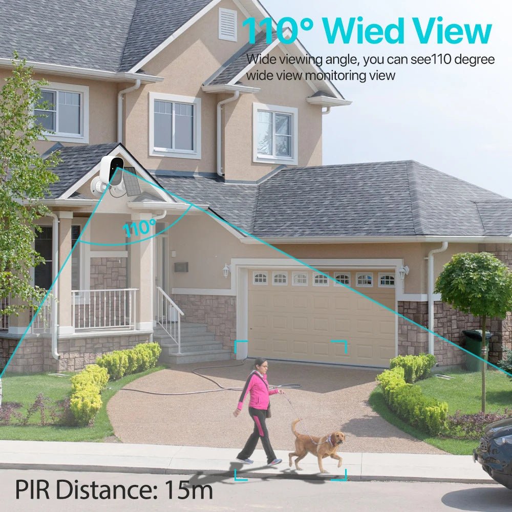 SolarGuard™ Eco Solar Home Security Camera | 5W Solar, Night Vision & Motion Alerts | Greenora Living Australia