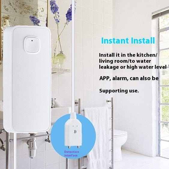 SafeSense™ Smart WiFi Water Leak Sensor | Early Detection, Real-Time Alerts & DIY Install | Greenora Living Australia