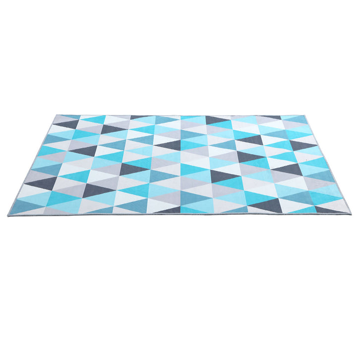 Soft Flannel Area Rug with Anti-Slip Base – 200x290cm Neutral - Greenora Living