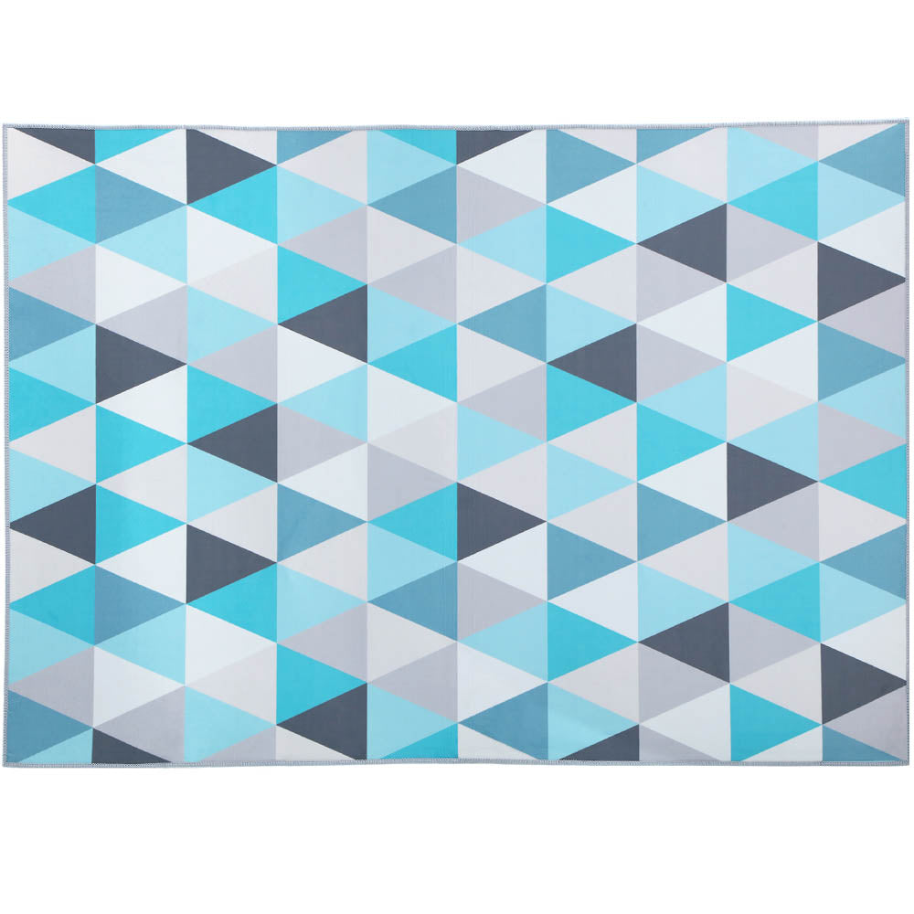 Soft Flannel Area Rug with Anti-Slip Base – 200x290cm Neutral - Greenora Living