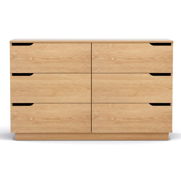 Solace 6-Drawer Pine Lowboy Dresser – product view 4