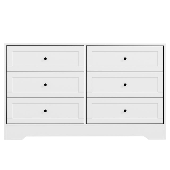 Cove 6-Drawer White Chest of Drawers – product view 5