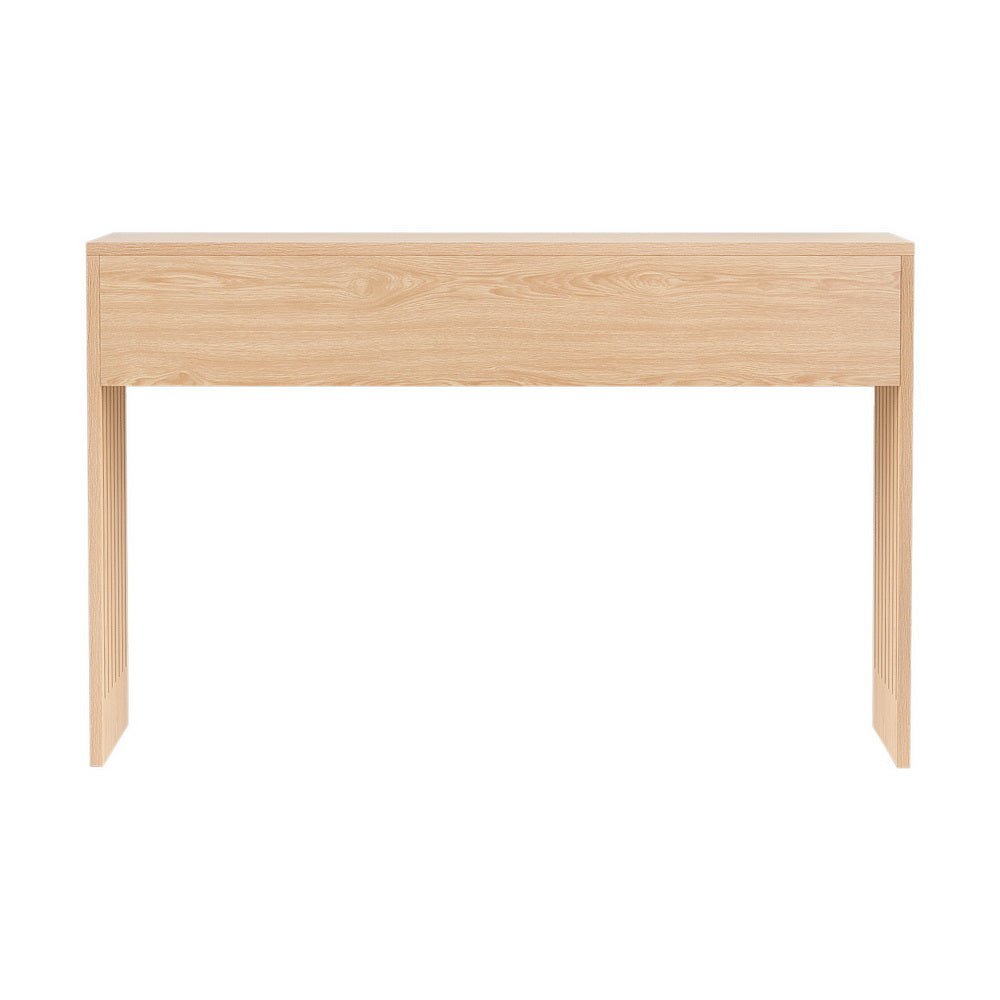 Mira Fluted Pine 120cm Console Table – product view 5
