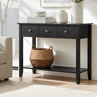 Vintage Black Console Table | Greenora Living Australia