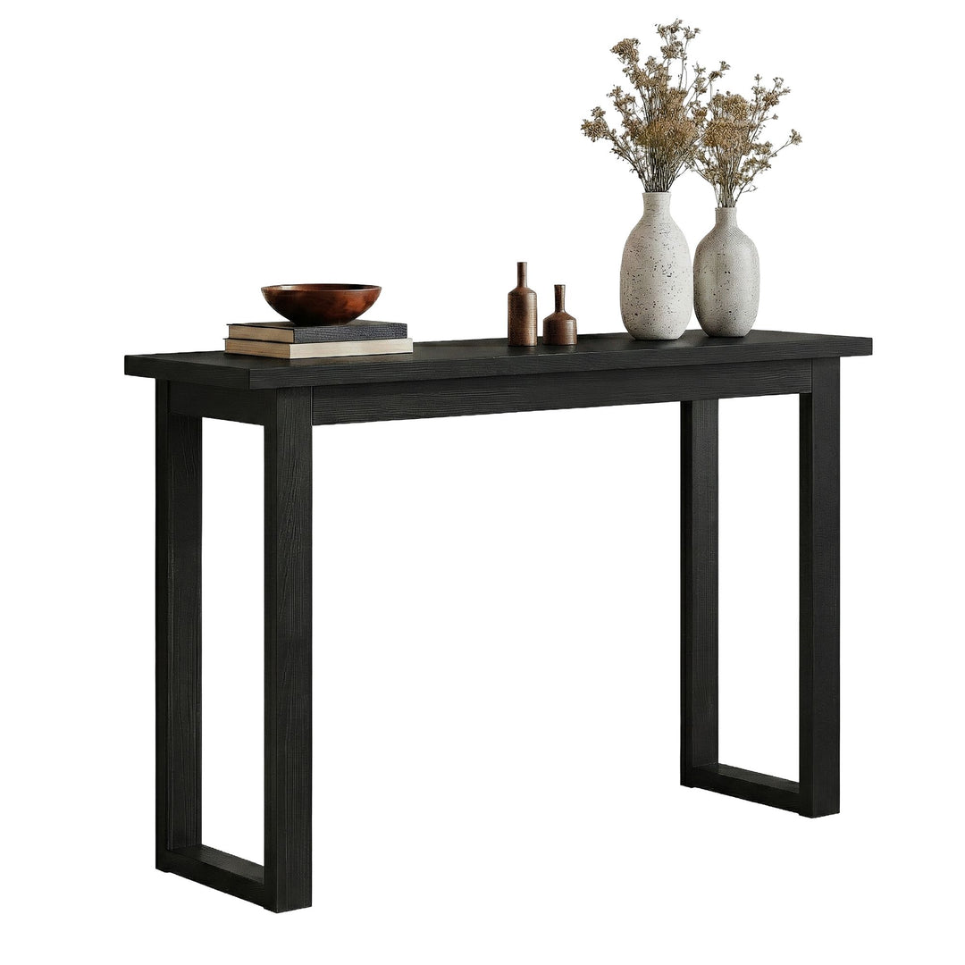 Noir Black Ski-Leg Console Table 110cm – product view 9