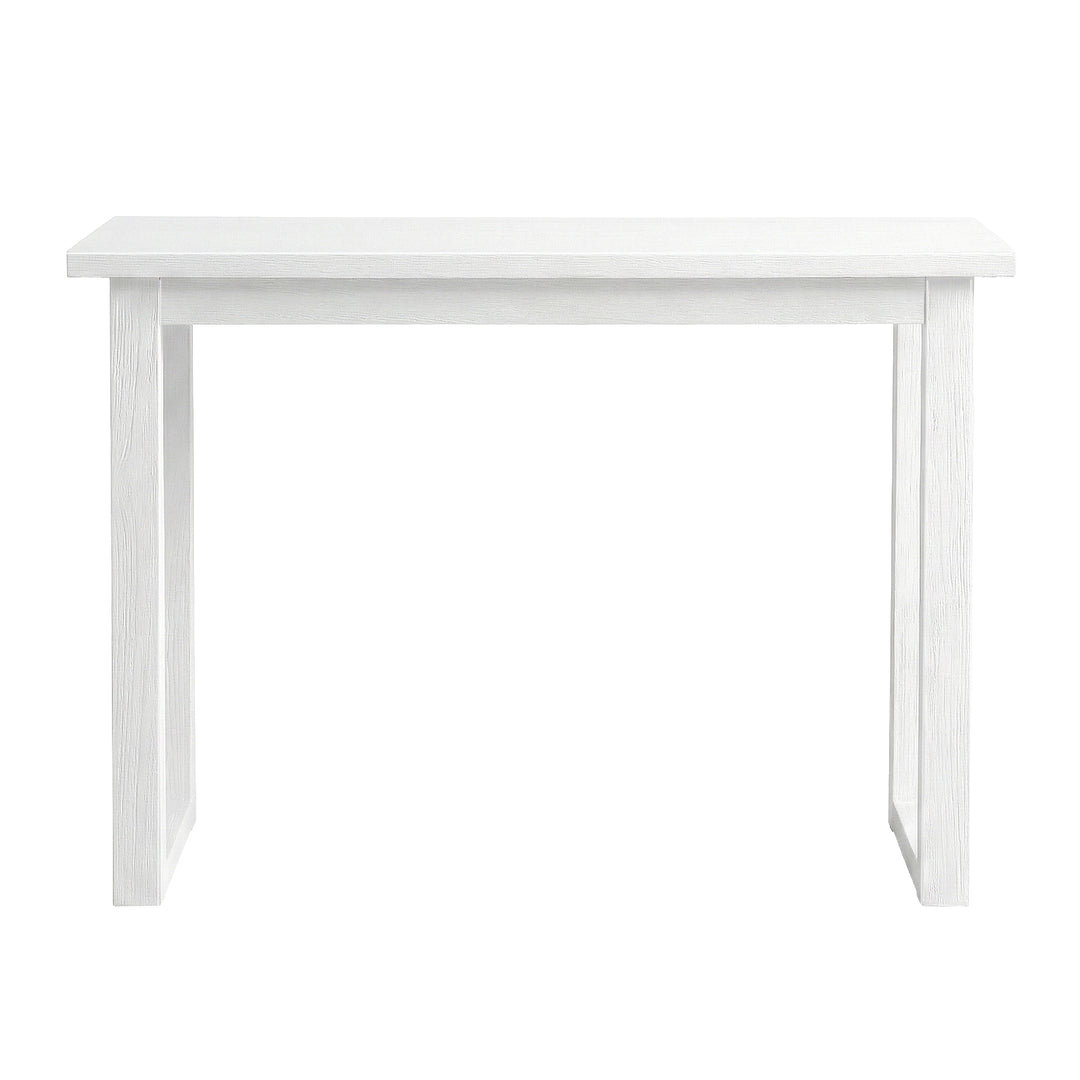Alba White Ski-Leg Console Table 110cm – product view 4