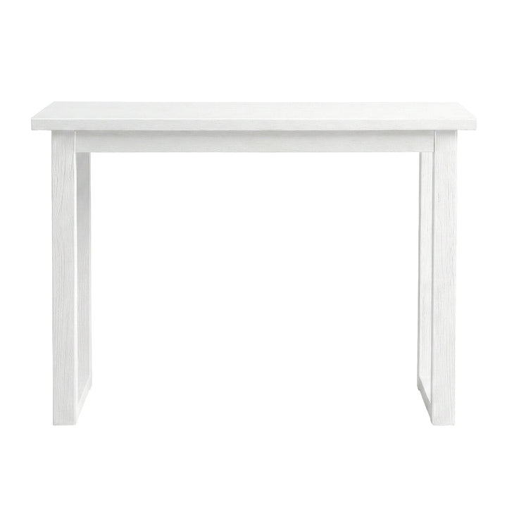 Alba White Ski-Leg Console Table 110cm – product view 4