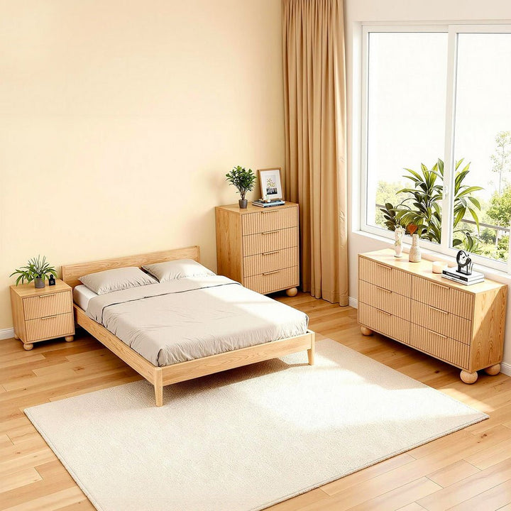 Pinecrest 6-Drawer Pine Tallboy Dresser – product view 6