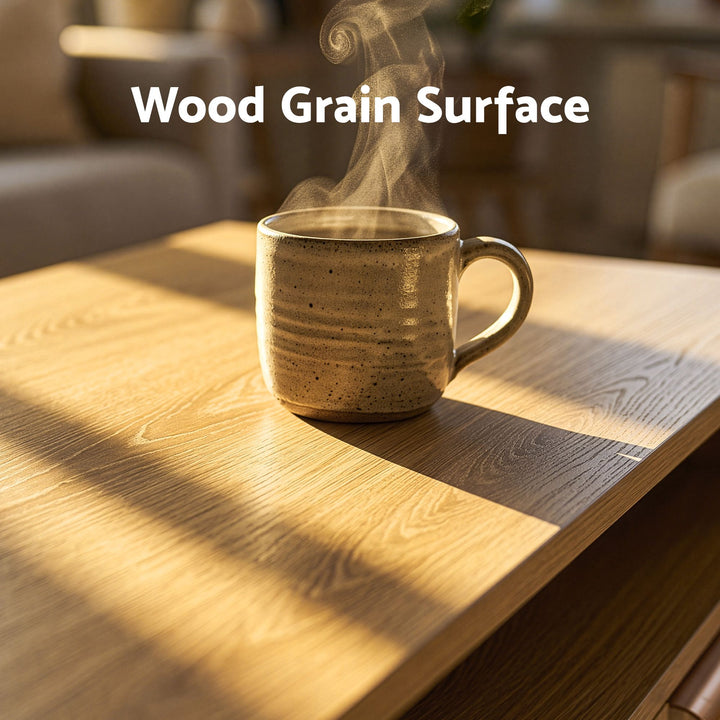 Elara 90cm Fluted Storage Coffee Table – Natural – product view 7