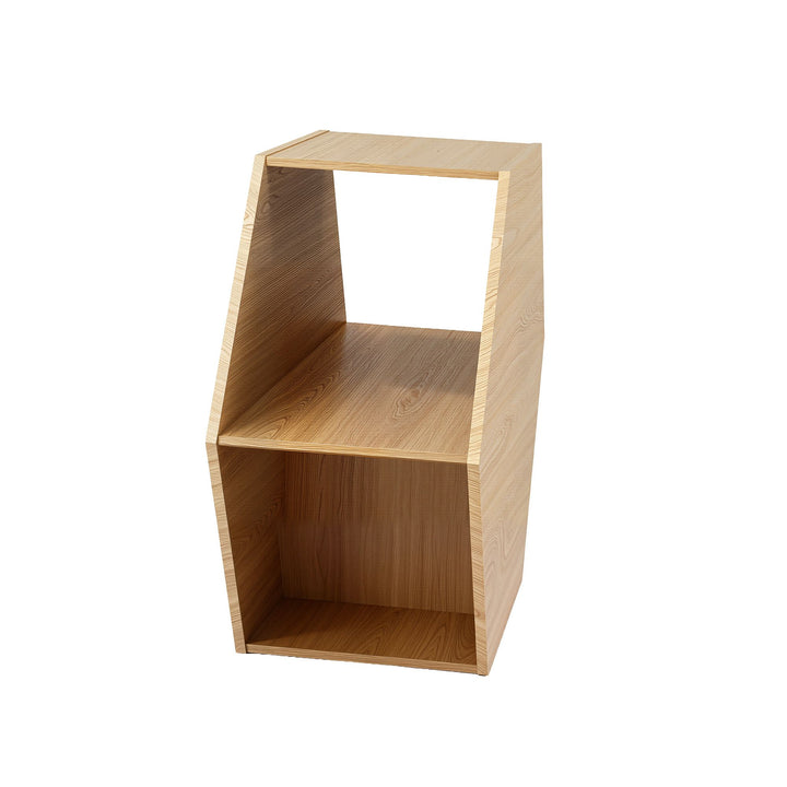 Hexa Open Storage Coffee Table – Natural – product view 5