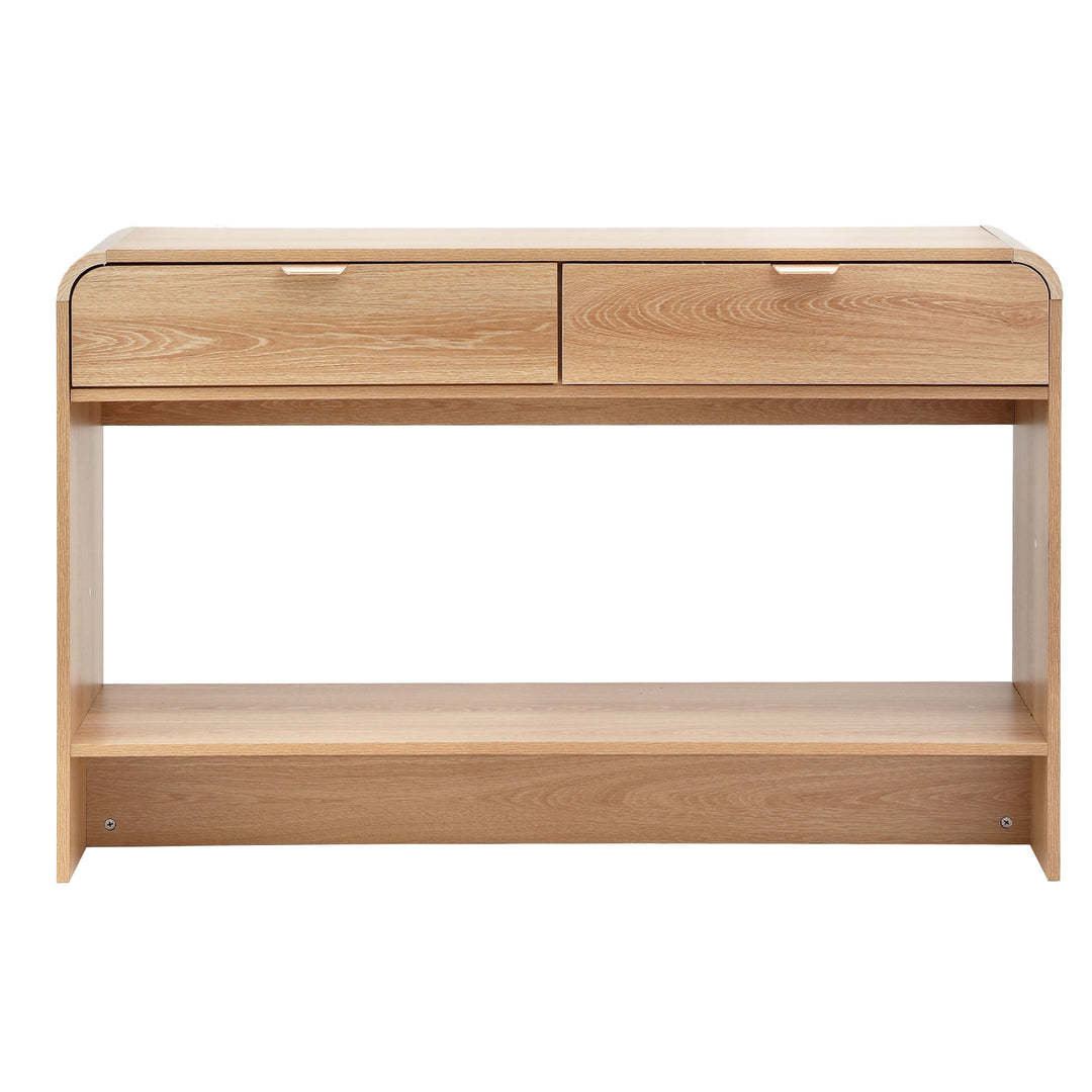 Harper Pine 120cm 2-Drawer Console Table – product view 4