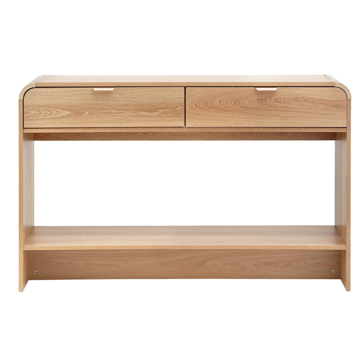 Harper Pine 120cm 2-Drawer Console Table – product view 4