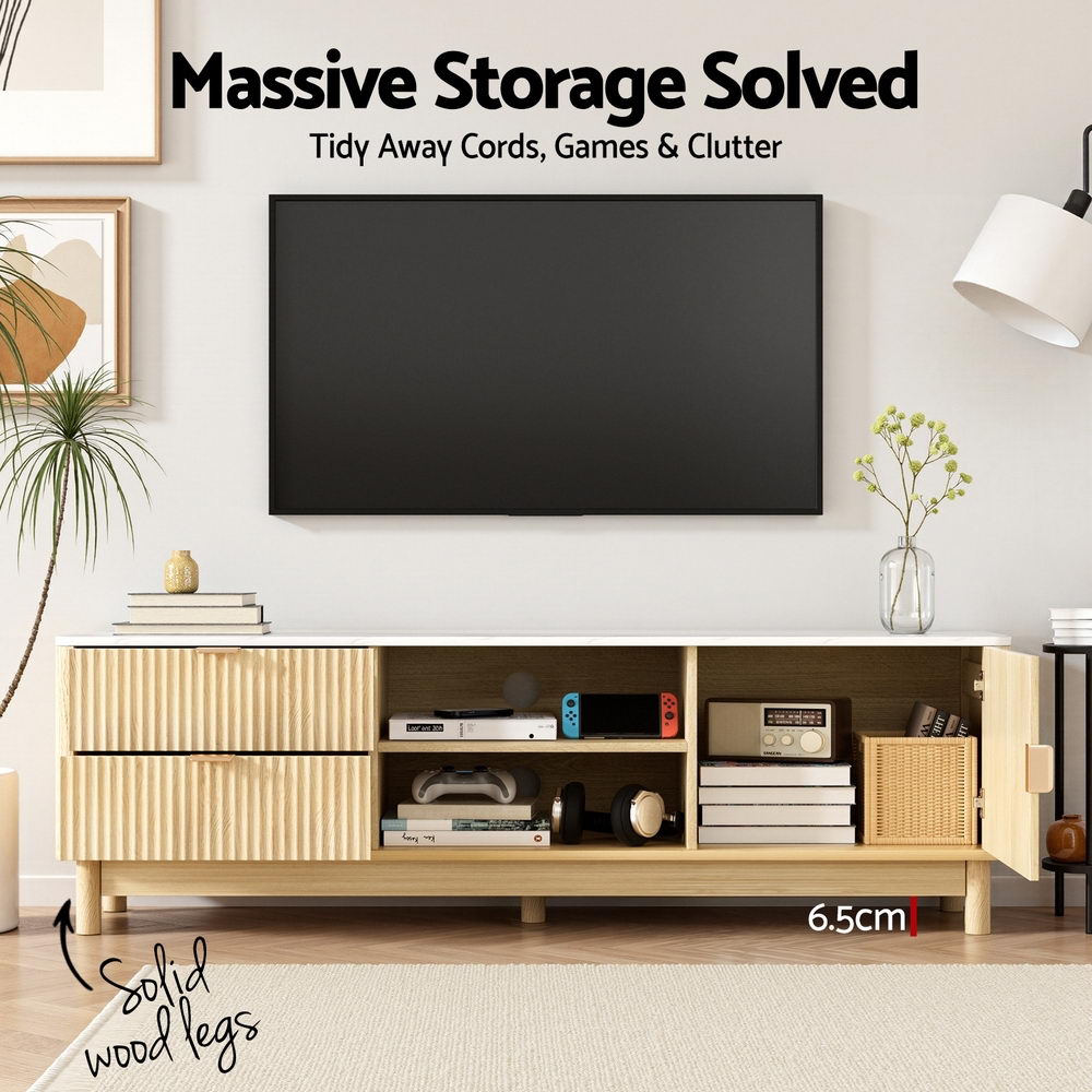 Riviera Pine TV Unit | Greenora Living Australia