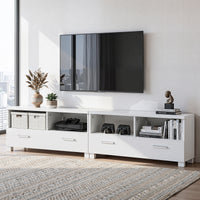 Eddie White TV Unit | Greenora Living Australia