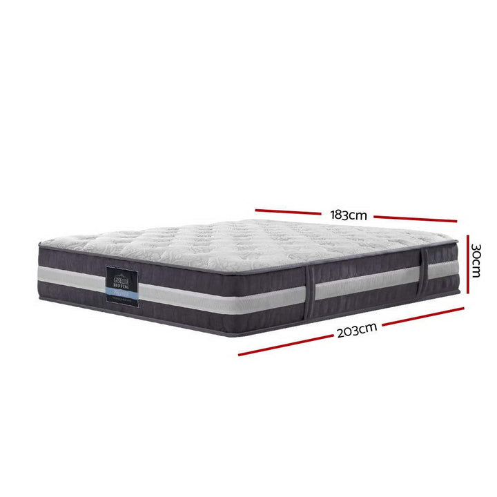 DreamZone King Mattress – 30cm Tight Top 7-Zone Pocket Spring Medium Firm - Greenora Living