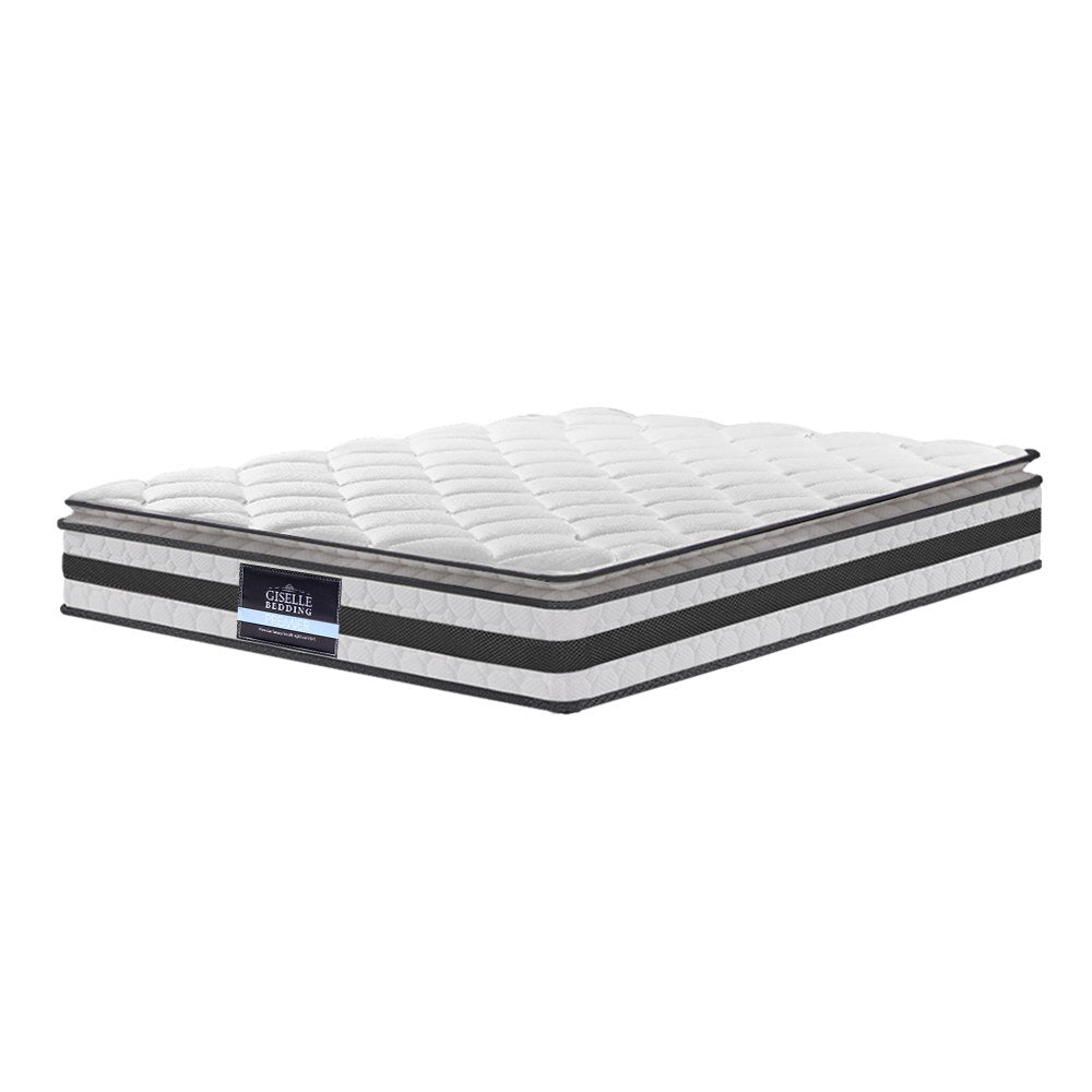 DreamZone King Mattress – 21cm Pillow Top Bonnell Spring Medium Firm - Greenora Living