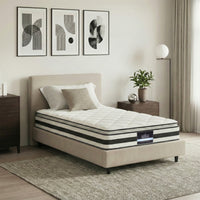 DreamZone Single Mattress | Pillow Top Bonnell Spring | Medium Firm | Greenora Living Australia