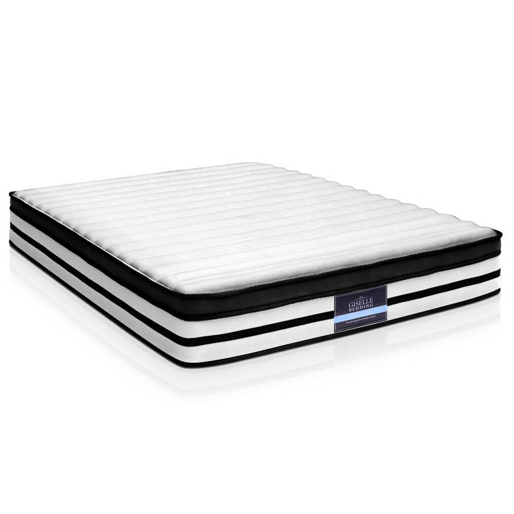Euro Top Queen Mattress – 27cm 5-Zone Pocket Spring, Medium Firm – product view 2
