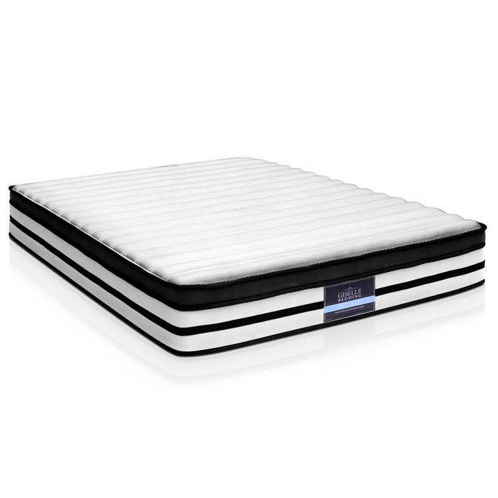 Euro Top Queen Mattress – 27cm 5-Zone Pocket Spring, Medium Firm – product view 2