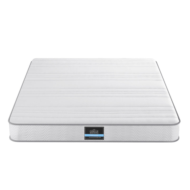 Queen Mattress 20cm Pocket Spring Egg-Crate Foam Medium Firm – product view 5
