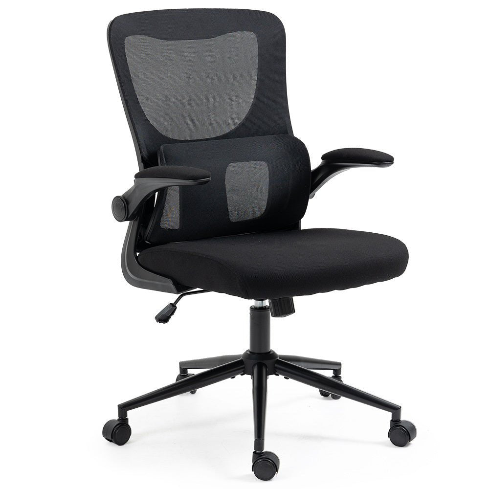 Ergonomic Mesh Office Chair | SGS Gas Lift, 105° Recline, Swing-Up Arms & Lumbar Support | Greenora Living Australia