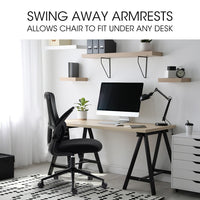 Ergonomic Mesh Office Chair | SGS Gas Lift, 105° Recline, Swing-Up Arms & Lumbar Support | Greenora Living Australia
