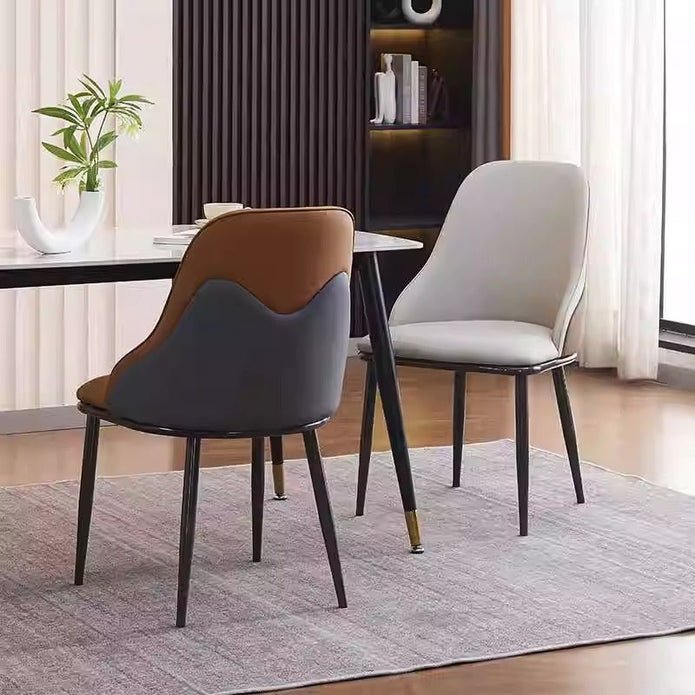 Siena Upholstered Armchair Set of 2 – Dark Grey – product view 2