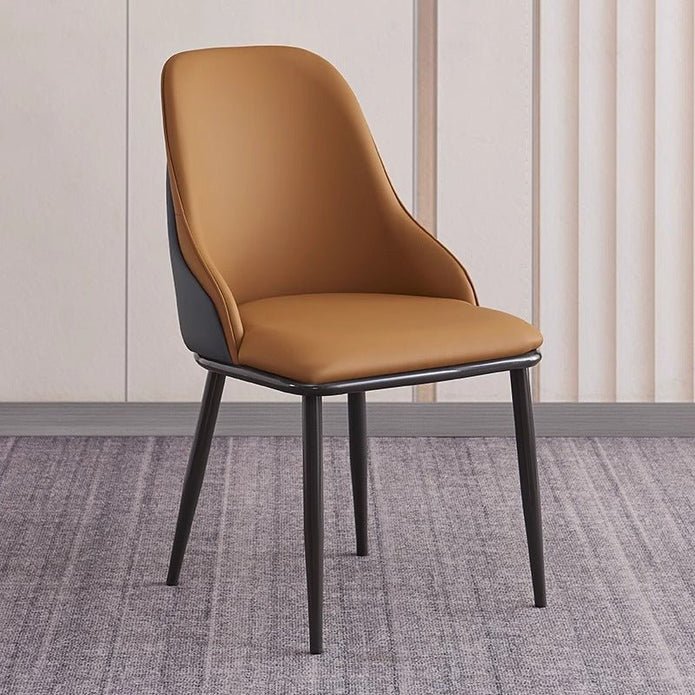 Siena Upholstered Armchair Set of 2 – Orange