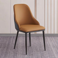 Siena Upholstered Armchair Set of 2 – Orange