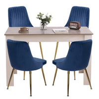 Sapphire Feast 5-Piece Dining Set | Greenora Living Australia