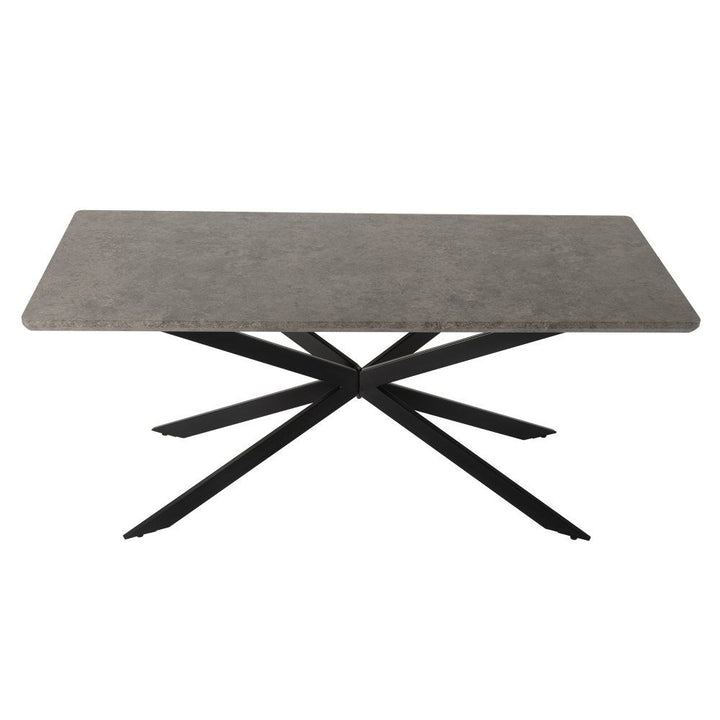 7-Piece Dining Set | Marble-Effect Table &amp; 6 Green Velvet Scallop Chairs with Gold Legs | Greenora Living Australia