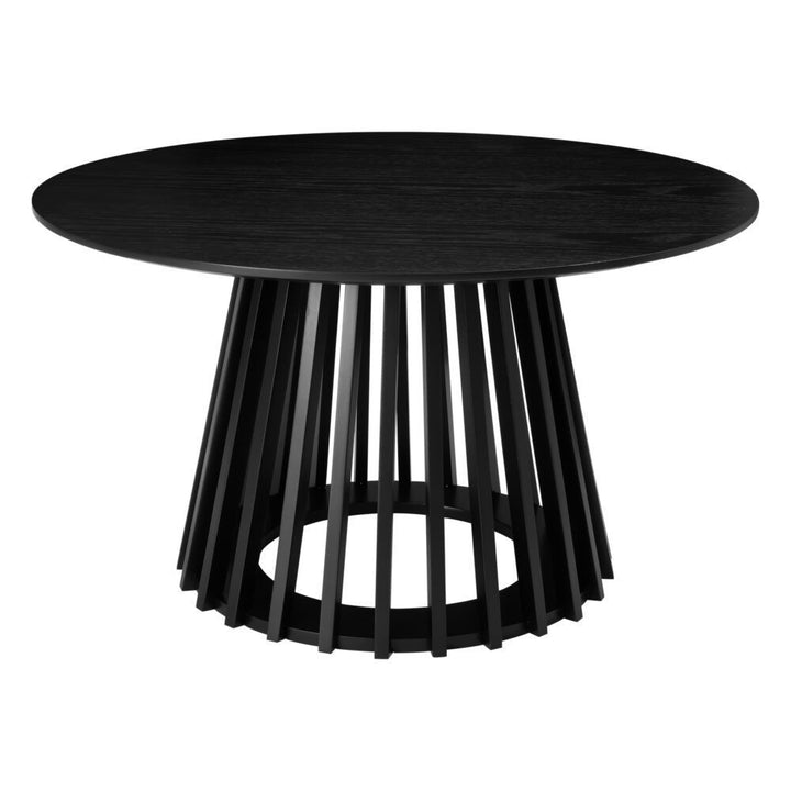 Palmer Slatted Sphere Coffee Table – Black – product view 5