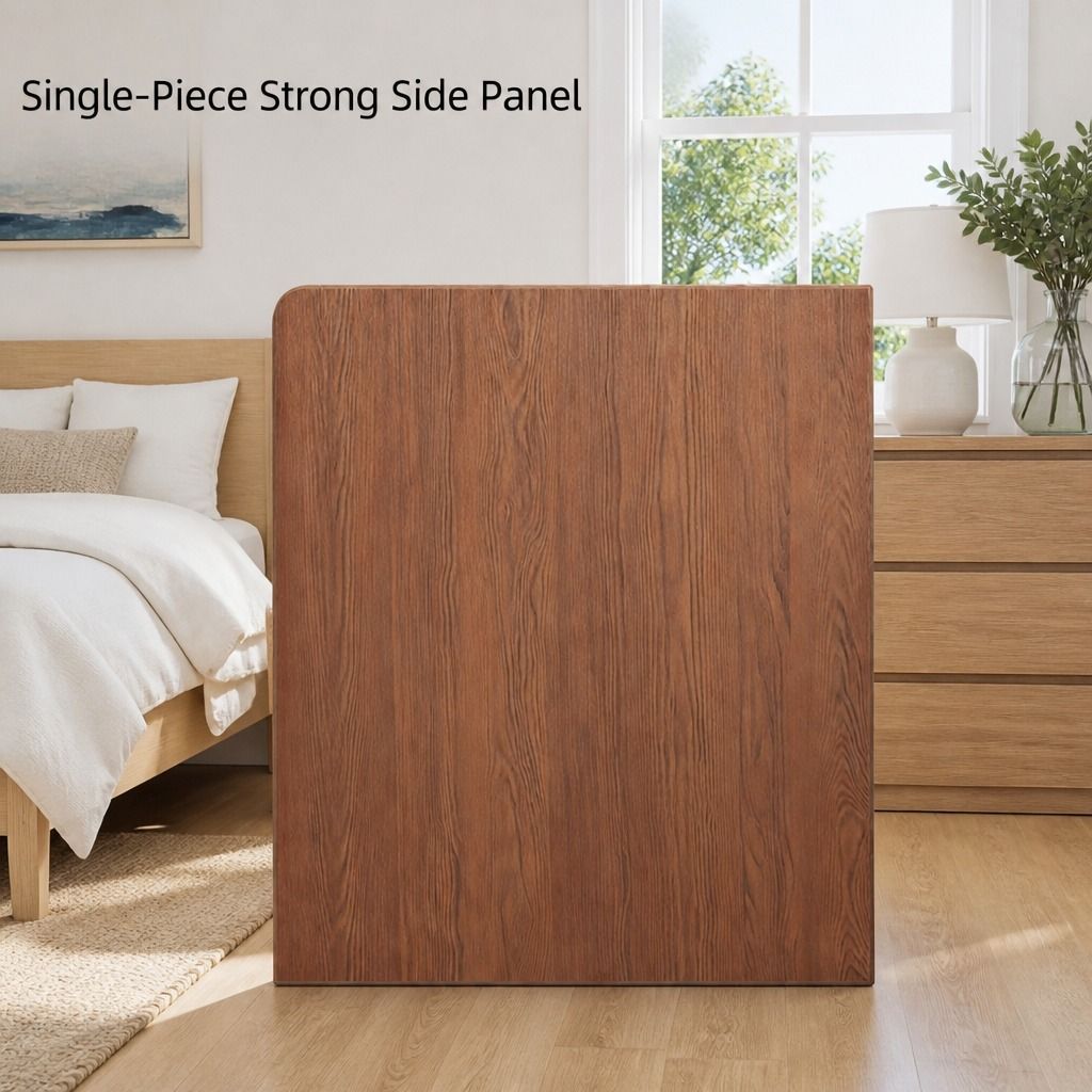 Tavi Walnut Bedside Table – 2 Drawers &amp; Tray Top – product view 10