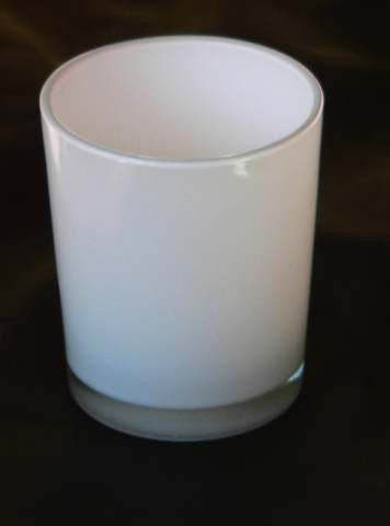 Frosted White Glass Tealight Candle Holders – Set of 20 | 6.5cm - Greenora Living