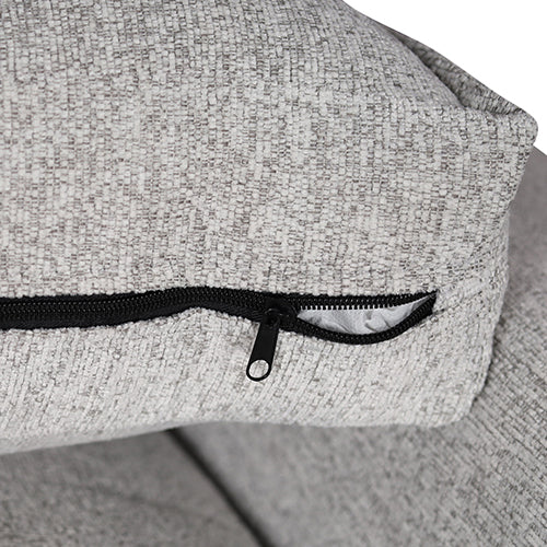 The Milano – Grey Charcoal Corner Sofa with Full-Length Chaise &amp; Pocket Springs - Greenora Living