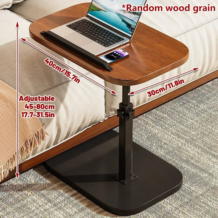 Aero Adjustable Side &amp; Coffee Table – Black – product view 4