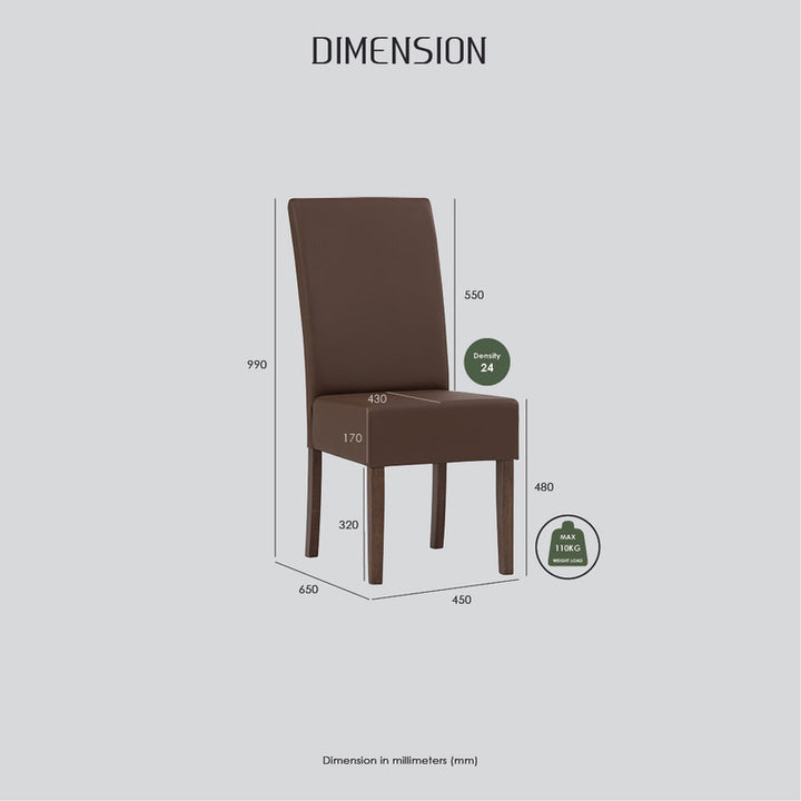 Natural Allegro 7-Piece Dining Set – 150cm Ash Veneer Table &amp; 6 Yale Fabric Chairs | Malaysian Oak | Natural | Seats 6 - Greenora Living
